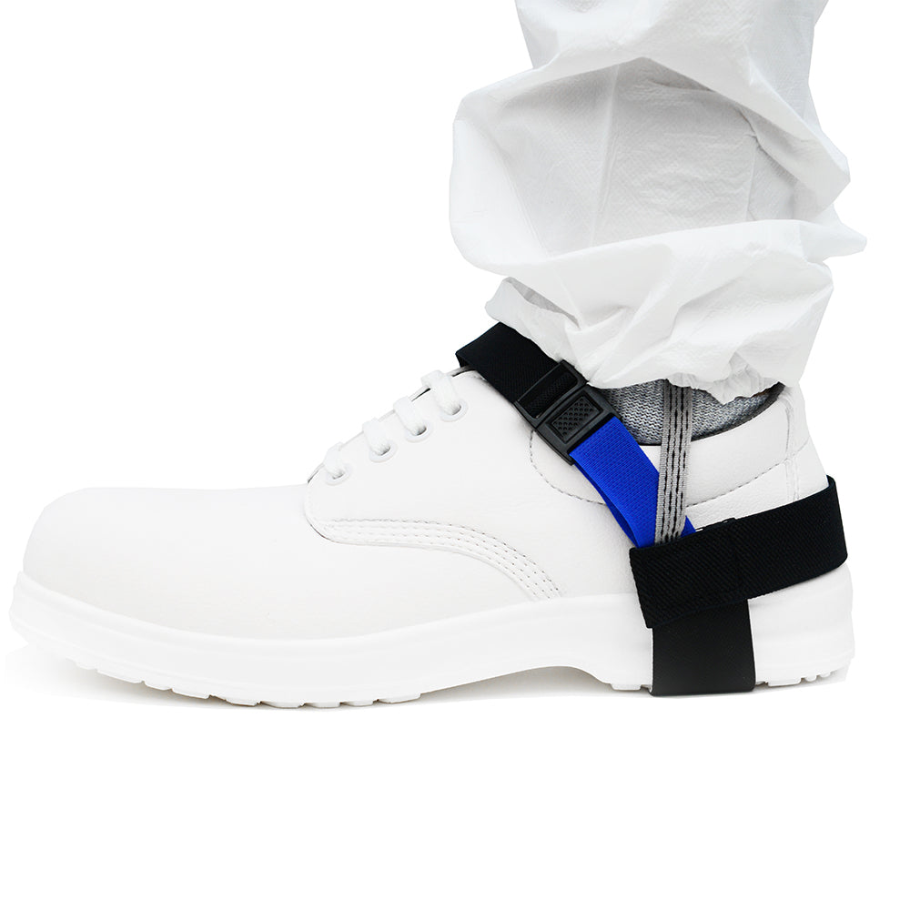 Brățară ESD de picior (călcâi) pentru împământare, cu clemă - ESD Heel Strap with clip fastener