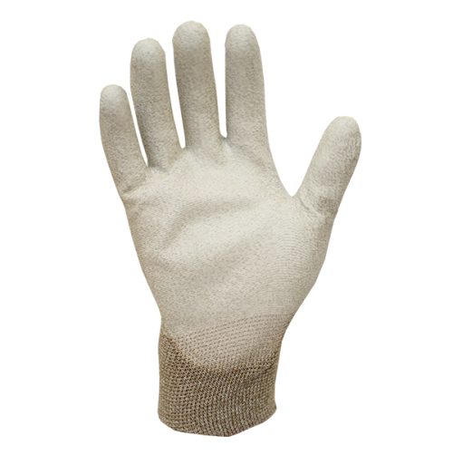 Mănuși ESD cu inserție PU pe palmă- ESD PU Palm Gloves – Copper