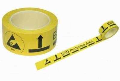 Bandă de marcaj ESD pentru podea EPA (ESD Protected Area), 50mm x 33m