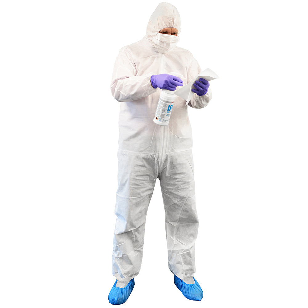 Combinezon ESD de unică folosință, cleanroom