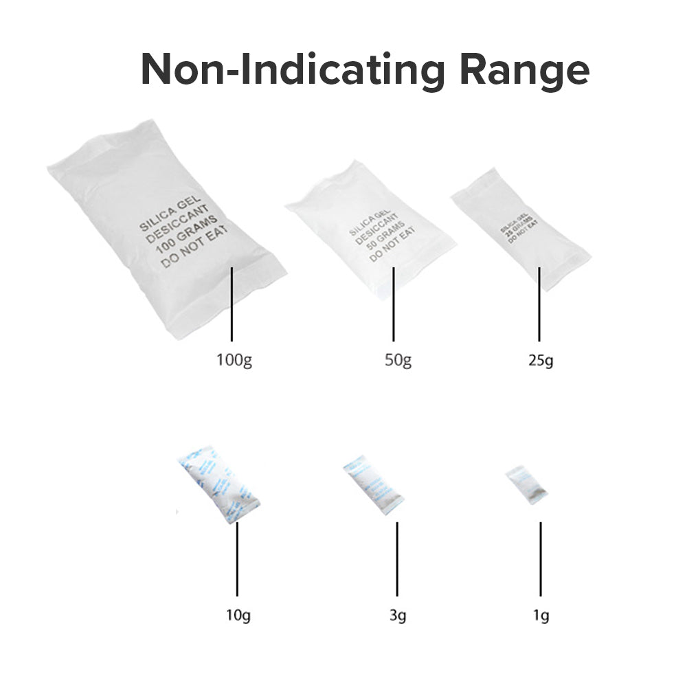 Desicant Silica Gel 50gr, 80x120mm, pachet de 100 buc.