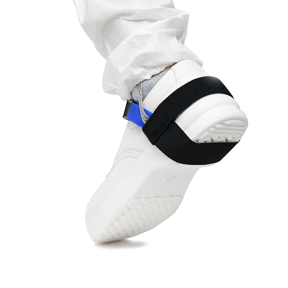 Brățară ESD de picior (călcâi) pentru împământare, cu clemă - ESD Heel Strap with clip fastener