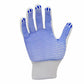 Mănuși ESD -  Blue PVC Dotted Palm Gloves – Carbon